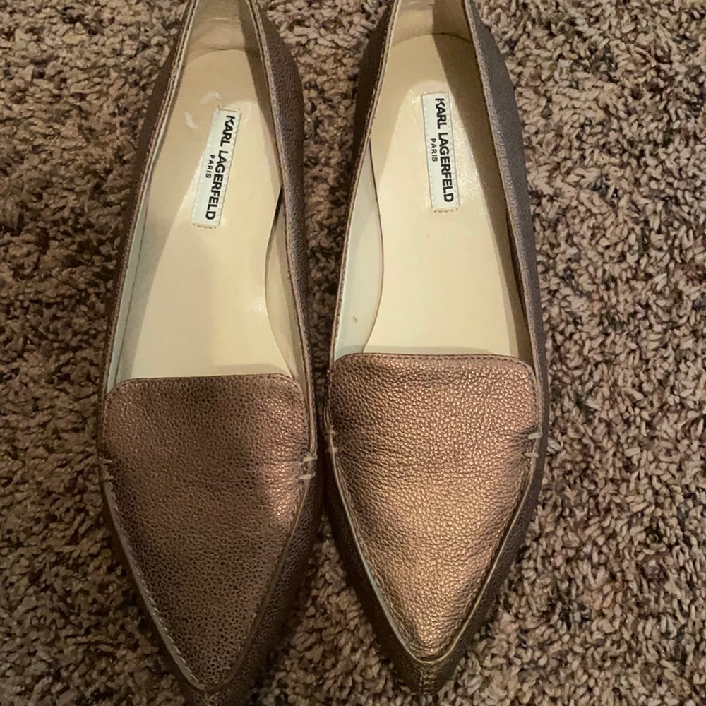 Karl Lagerfeld flats